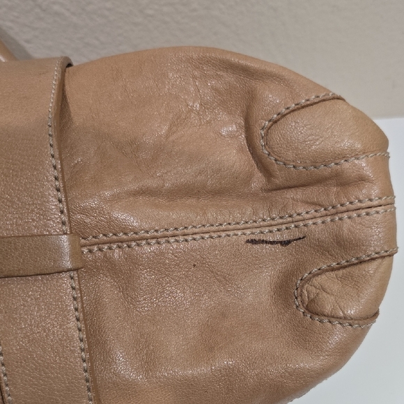 🌾Francesco Biasia Tan Leather Satchel - Picture 16 of 16